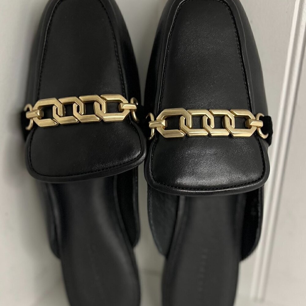 Sanctuary Bigtime Flat  Mules Size 8